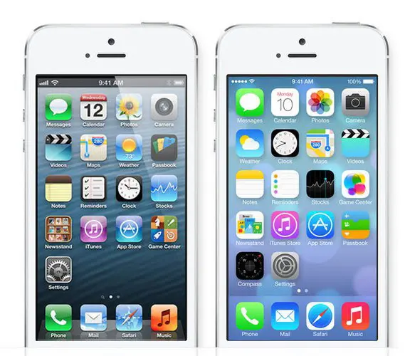iOS-7-iOS-6-1